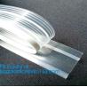 Buy cheap PE Plastic flange zipper for food bag, PE k sealed food bag flange Zippers, manufacturer directory plastic flange from wholesalers