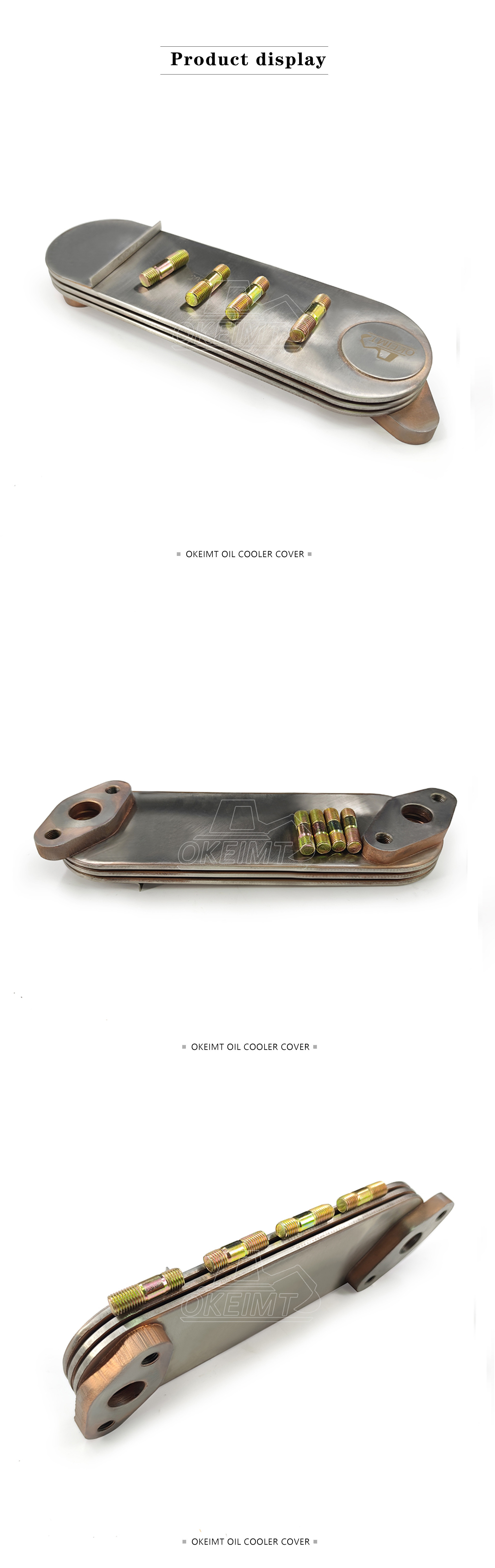 8980254020 Engineering Car Oil Cooler For Isuzu D-MAX dmax 4JJ1 4JK1