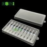 Disposable PET Transparent Plastic Ampoule Packaging Custom For Hospital