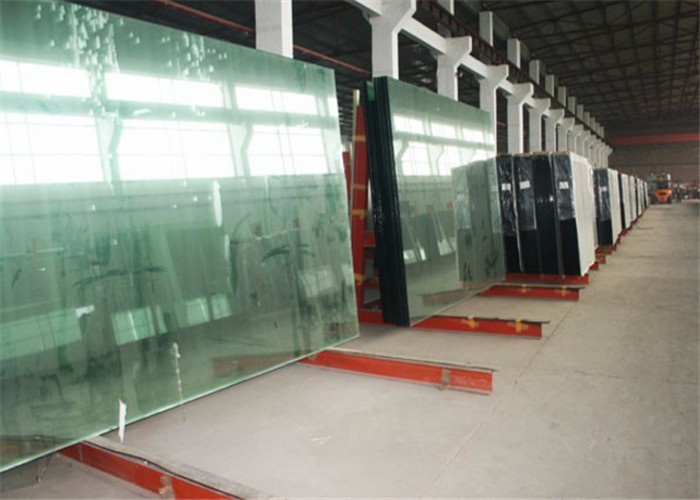 Flat Shape Low Emissivity Glass , 4mm - 12mm Thickness Low E Tinted Glass