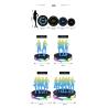 Buy cheap Live show wifi selfie ring light cabina de fotos photobooth 360 video booth camera 360 photo booth automatic rotation with stand from wholesalers