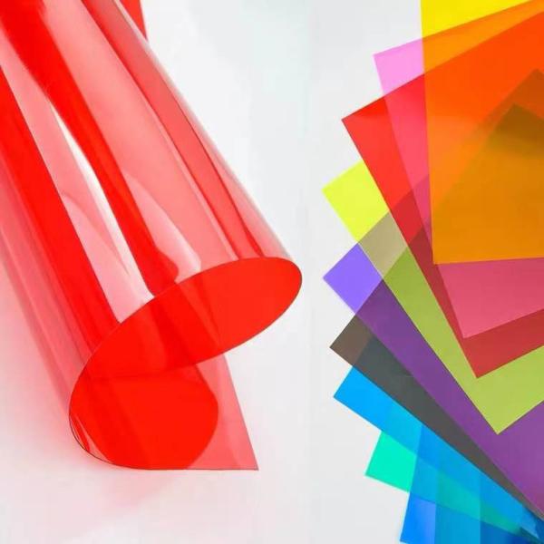 Buy cheap Single Side Frosted Color PVC Plastic Sheet Thickness 0.3mm - 1.0mm from wholesalers