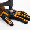 Buy cheap Comfortable Breathable Impact-Resistant Shock-Absorbing abrasion-resistant Safety Gloves With Cuff Labels from wholesalers