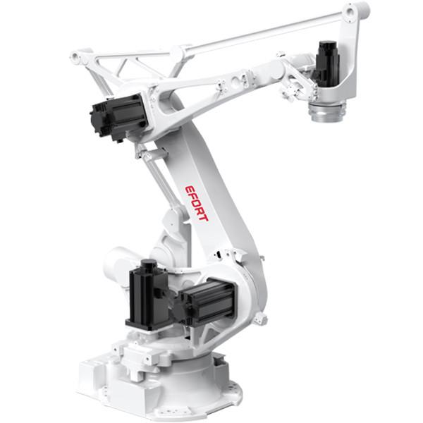 Palletizing Robot In Handling Operations For Metal Parts Photovoltaic Logistics
