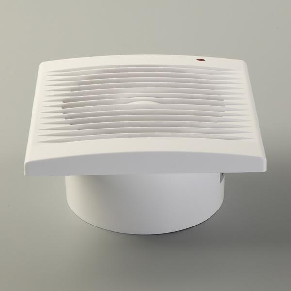 Buy cheap Plastic Blade 4 5 6 Inch Square Low Noise Duct Fan For Bathroom Kitchen Ventilation from wholesalers