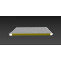 Buy cheap Prefabricated Heat Insulated Rockwool Sandwich Panel 40mm Exterior Wall product
