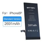 500 Times Cycle Life Mobile Phone Replacement Battery Iphone 8 Plus 2691mAh