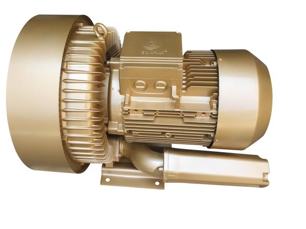Buy cheap 20HP Double Stage Vortex Blower Fan , Side Channel Vacuum Pump High Pressure from wholesalers
