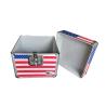 Buy cheap America Flag DVD Storage Case 7'' Alu Storage Box For CDS USA Flag Aluminum Case from wholesalers
