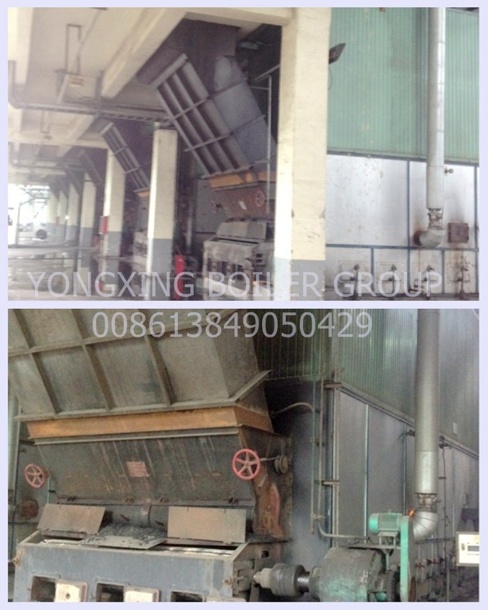 10t/H Travelling Grate Furnace Biomass Wood Pellet Boiler Easily Operation For Food Mill