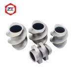 Precision-Ground Twin Screw Elements Mirror Finish Ra 0.2μM Splined Bore 25