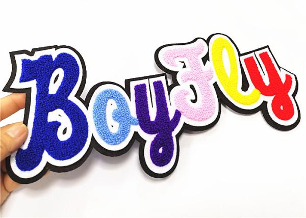 Buy cheap Sew On High School Letterman Jacket Patches Soft Hand Feeling from wholesalers