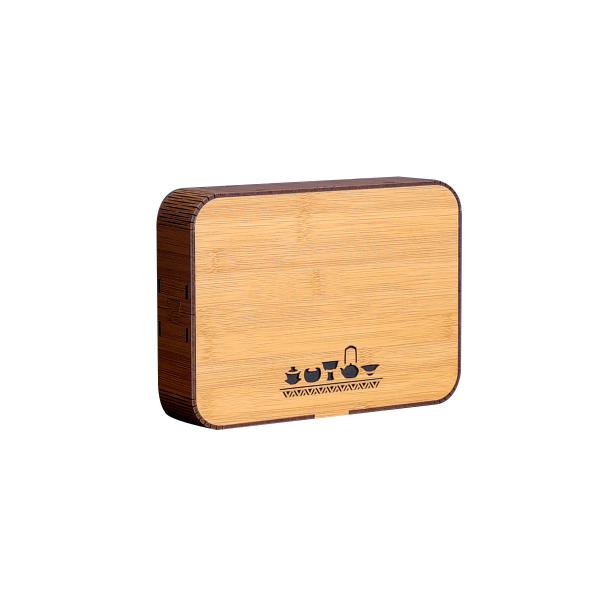 Buy cheap Embossing Glossy Wooden Box Packaging For Tea Bag Storage Thickened from wholesalers
