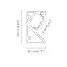 Buy cheap IP45 6063 Recessed Aluminium Led Profile Wall Corner Stair Aluminium Profile from wholesalers