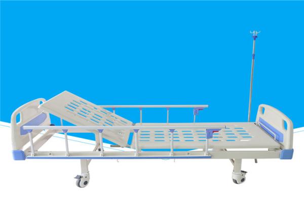 Buy cheap Single Crank Manual Hospital Bed Metal Material Fall Protection With Handle from wholesalers