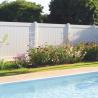 Buy cheap White Vinyl Fence For Backyard And Garden Privacy Needs from wholesalers