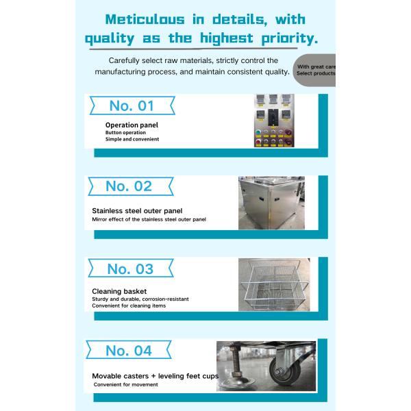 600W 30 Liter Ultrasonic Cleaner JPS-100A Deep Ultrasonic Cleaner Multifunctional
