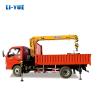 Buy cheap 5 Ton Truck Crane With Basket Weight KG 2260 Kg Hydraulic Lifting Machinery from wholesalers