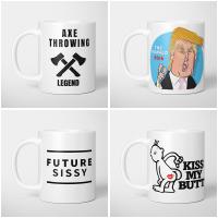 Buy cheap Custom Letters Funny Coffee Cups And Cute Mugsand Mugs Ceramic Cups Creative product