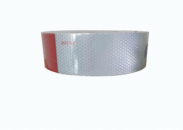 Truck Dot Reflective Tape Placement High Intensity Grade Waterproof 0.05 * 45