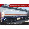 Buy cheap 9000 Gallon Fuel Tanker Semi Trailer Optional Dimension High Strength Steel Material from wholesalers