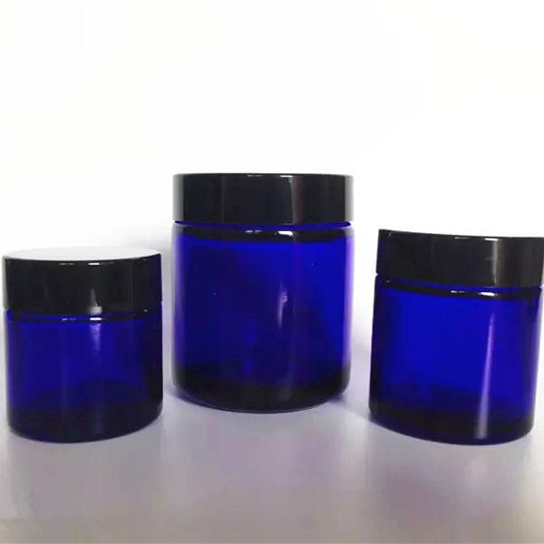 Buy cheap Custom Glass Cosmetic Cream Jar Purple 15g 30g With Screw Cap from wholesalers
