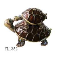 Buy cheap Wholesale Turtle Hinged Trinket Box product