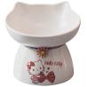 Buy cheap Dishwasher Safe Ceramic Pet Water Bowl , Easy To Clean Microwave Safe Travel Dog Bowl from wholesalers