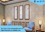Light Grey Victorian Damask Wallpaper Waterproof with Vinyl Material , 0.53*10M