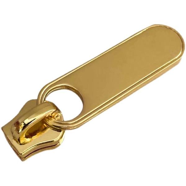 Buy cheap Handbags Antique Brass Metal Zipper Sliders Anti Abrasion Gold Zipper Pulls ODM from wholesalers