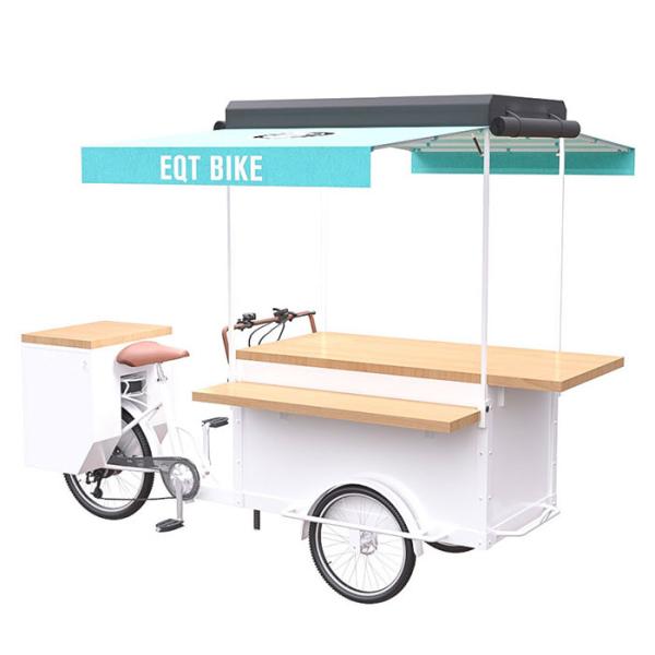 Buy cheap Multi - Functional Bike Food Cart With Large Product Operation Space from wholesalers