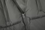 Winter Fashion Quilted V-Neck Zipper Pockets Sleeveless Puffer Vest