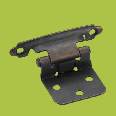 Buy cheap American hinges furniture hardware iron hinge with black finish Nickel finish from wholesalers