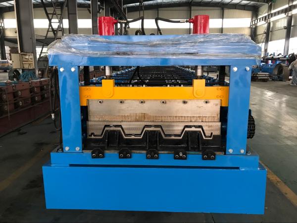 Buy cheap Manual Decoiler Floor Metal Deck Roll Forming Machine 85mm Shaft 30 Stations from wholesalers