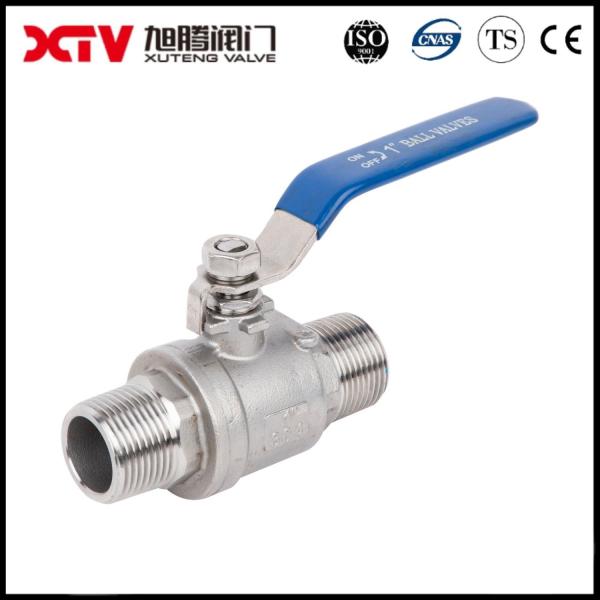 Buy cheap Gas Media 2PC Stainless Steel External Thread Ball Valve 20.00cm * 10.00cm * 8.00cm from wholesalers