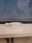 NFRC Double UPVC Double Hung Window 105mm