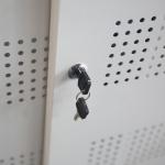 Ral Color Sliding Door Metal Small File Cabinet With Lock