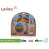 Buy cheap Biodegradable Children's Bamboo Dinnerware Colorful Cartoon Giraffe Animals Print from wholesalers