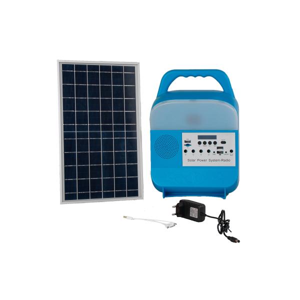Buy cheap Painted Matte FM Radio Solar Panel Energy System Outdoor Solar Led Camping Lights from wholesalers