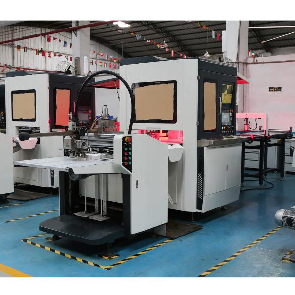 Buy cheap 45pcs/min Visual Positioning Machine For Rigid Box Making from wholesalers