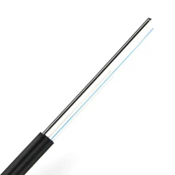 Buy cheap FTTH 1xG.657A1 GJYXCH Outdoor Fiber Optic Cable Flat 1-12 Core for Optical Equipment from wholesalers