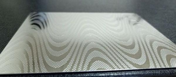 Buy cheap SS HRC80 0.8mm Patterned Card Lamination Steel Plate from wholesalers