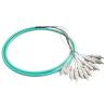 Buy cheap LC 12 Core 50/12 Multimode 1M 1.5M OM3 Fiber Optic Pigtail from wholesalers