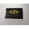 Buy cheap Glossy Etching Stainless Steel 0.3mm Metal Business Cards from wholesalers