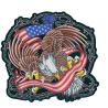 Buy cheap US Eagle Motorcycle Biker Patch from wholesalers
