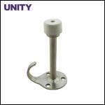 Stainless Steel Door Stop and Cost Hook Door Accessories Door Mount Type
