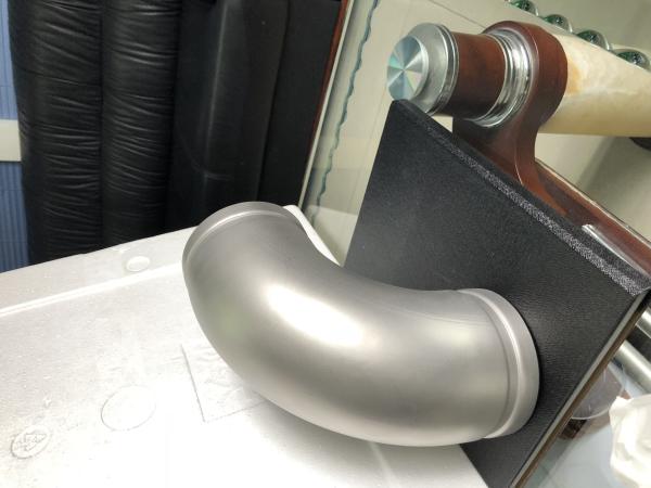 Buy cheap Stainless Steel Grooved Elbow , 90 Degree Metal Elbow Sand Blasting Surface Treatment from wholesalers
