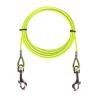Buy cheap 10ft Tie Out Cable Waterproof Dog Leash Galvanized Steel Wire Rope With PVC Coating from wholesalers