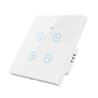 Buy cheap 2.4GHz Touch Smart Light Switch CE 4 Gang Smart Switch 433MHz from wholesalers