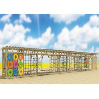 Buy cheap Natural Wooden Climbing Wall Net And Wall Series Outdoor Play Equipment product